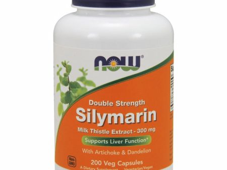 Silymarin Double Strength 200 Veg Caps By Now Foods For Discount