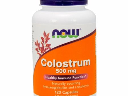 Colostrum 120 Caps By Now Foods Supply