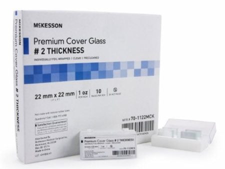 Cover Glass 22 X 22 mm, 1 Count By McKesson on Sale