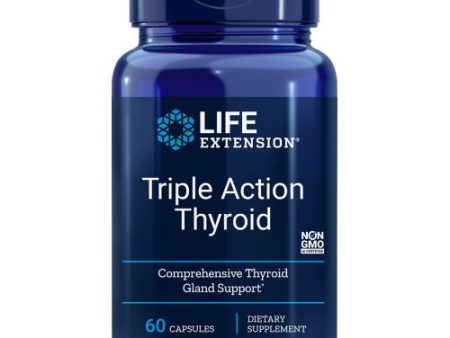 Triple Action Thyroid 60 Caps By Life Extension Online Hot Sale