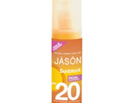 Sunbrellas Facial Block SPF20 EA 1 4.5 OZ By Jason Natural Products Online Sale