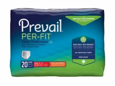 Male Adult Absorbent Underwear Medium, 20 Bags By First Quality Online Sale