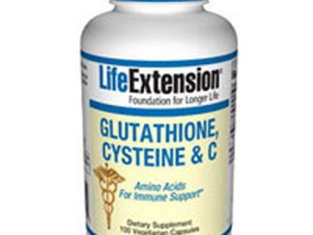 Glutathione - Cysteine and C 100 Vcaps By Life Extension Online