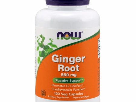 Ginger Root 100 Caps By Now Foods Hot on Sale