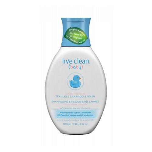 Baby Tearless Shampoo & Wash 10 Oz By Live Clean Cheap