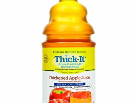 Thickened Beverage Apple Flavor, 64 Oz By Kent Precision Foods For Cheap