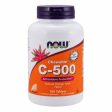 Vitamin C-500 Chewable Orange 100 Tabs By Now Foods Supply