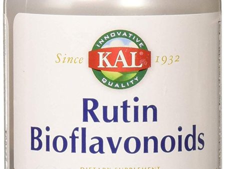 Rutin Bioflavonoids 60 Tabs By Kal Hot on Sale