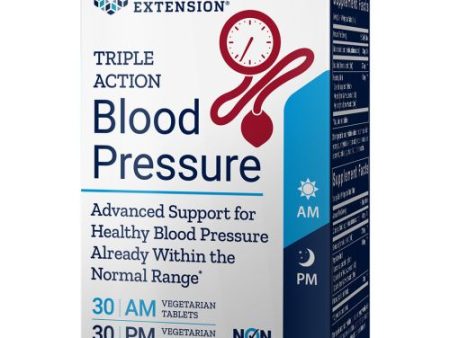 Triple Action Blood Pressure 60 Tabs By Life Extension Online Hot Sale