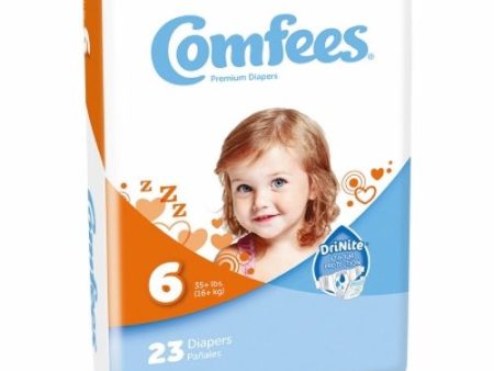 Unisex Baby Diaper Size 6, Case of 92 By Attends Online Hot Sale