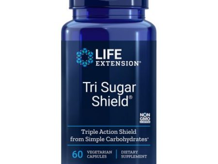 Tri Sugar Shield 60 Vcaps By Life Extension on Sale