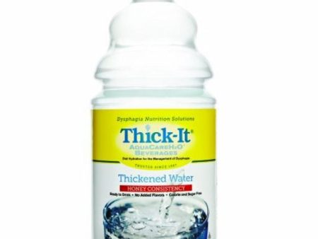 Thickened Water Thick-It  AquaCareH2O  64 oz. Container Bottle Unflavored Ready to Use Honey Consist Thickened Water   Honey Case of 4 By Thick-It Online Sale