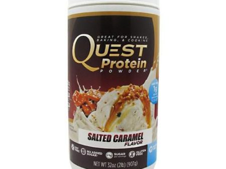 QUEST PROTEIN POWDER Salt Caramel, 32 oz By QUESTBAR Online now