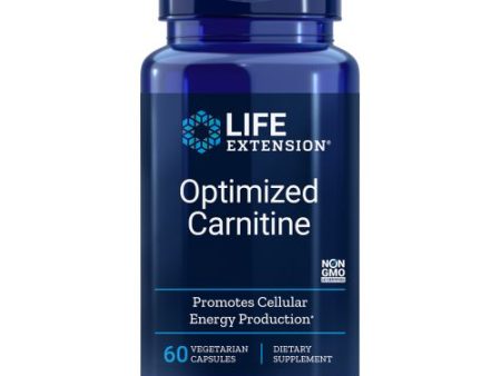 Optimized Carnitine 60 Veg Caps By Life Extension Supply