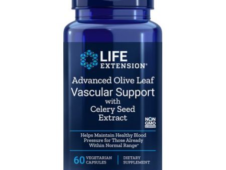 Advanced Olive Leaf Vascular Support With Celery Seed Extract 60 Vcaps By Life Extension For Discount