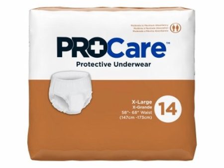 Unisex Adult Absorbent Underwear X-Large, 14 Bags By First Quality Online now