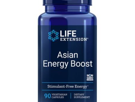 Asian Energy Boost 90 Vcaps By Life Extension For Sale