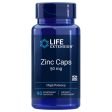 Zinc High Potency 90 Vcaps By Life Extension on Sale