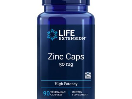 Zinc High Potency 90 Vcaps By Life Extension on Sale