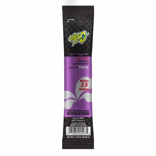 Electrolyte Replenishment Drink Mix Sqwincher  Zero Grape Flavor 1.76 oz. Grape Flavor 8 Bags By Kent Precision Foods Online