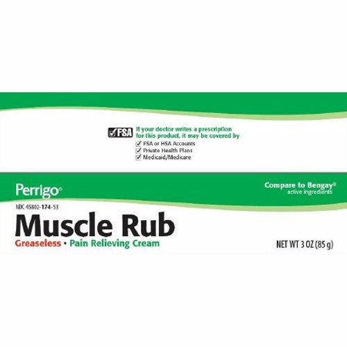 Topical Pain Relief Muscle Rub Cream 3 oz Online Sale