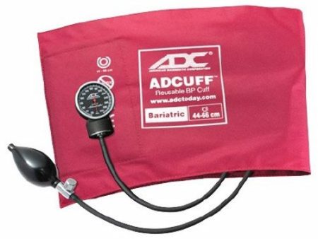 Aneroid Sphygmomanometer with Cuff Burgundy 1 Each By American Diagnostic Corp Fashion