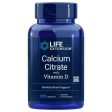 Calcium Citrate W Vitamin D 200 Veg Caps By Life Extension Online Sale