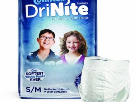 Unisex Youth Absorbent Underwea Small Medium Case of 68 By Attends Sale