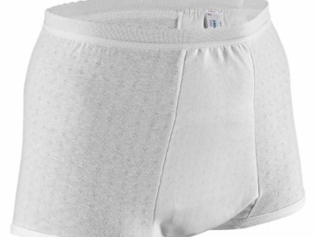 Female Adult Absorbent Underwear HealthDri Pull On Size 14 Reusable Heavy Absorbency White 1 Each By Salk Cheap