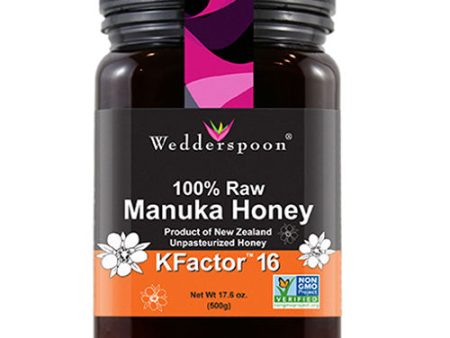 100% Raw Manuka Honey 17.6 oz By Wedderspoon Online Hot Sale