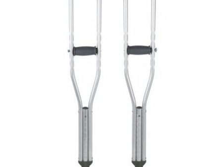 Underarm Crutches 350 lbs. Weight Capacity 1 Pair By McKesson Hot on Sale