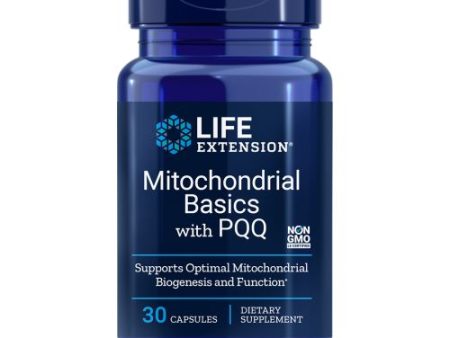 Mitochondrial Basics With BioPQQ 30 Caps By Life Extension Online Sale