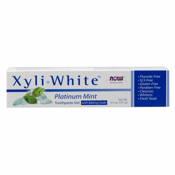 Xyliwhite Platinum Mint with Baking Soda Toothpaste 6.4 Oz By Now Foods Online