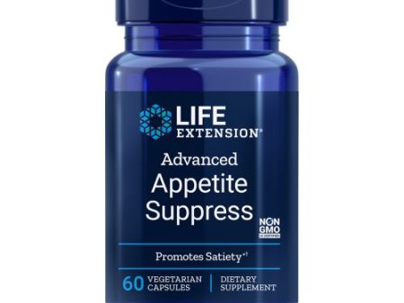 Advanced Natural Appetite Suppress 60 Vcaps By Life Extension Sale