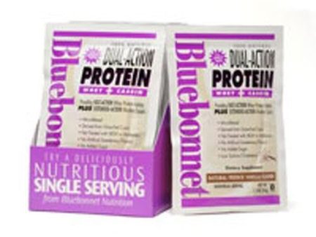 100% Natural Dual Action Protein Powder - Natural Vanilla Flavor 8-Pk BOX For Cheap