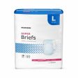 Incontinence Brief Large, Blue 18 Bags By McKesson on Sale