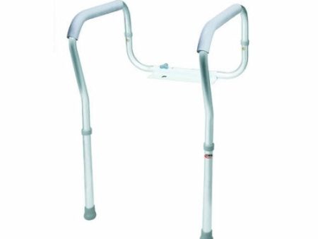 Toilet Safety Rail Carex  Gray Case of 2 By Carex Hot on Sale