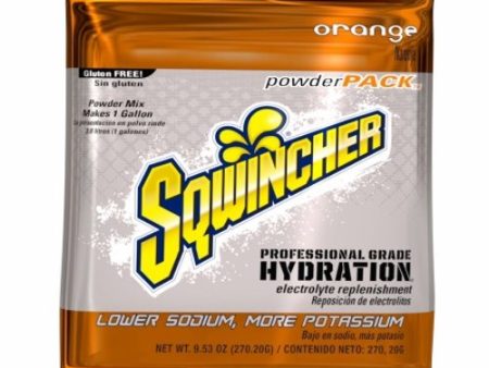 Electrolyte Replenishment Drink Mix Sqwincher  Powder Pack  Orange Flavor 23.83 oz. Orange Flavor 1 Each By Kent Precision Foods Online Hot Sale