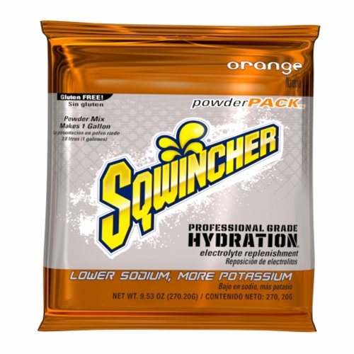 Electrolyte Replenishment Drink Mix Sqwincher  Powder Pack  Orange Flavor 23.83 oz. Orange Flavor 1 Each By Kent Precision Foods Online Hot Sale