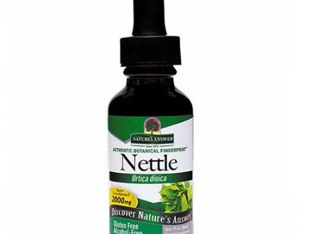 Nettle Leaf Alcohol Free Extract 1 FL Oz By Nature s Answer For Discount