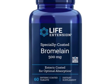 Specially-Coated Bromelain 60 Enteric Coated Tablets By Life Extension Fashion