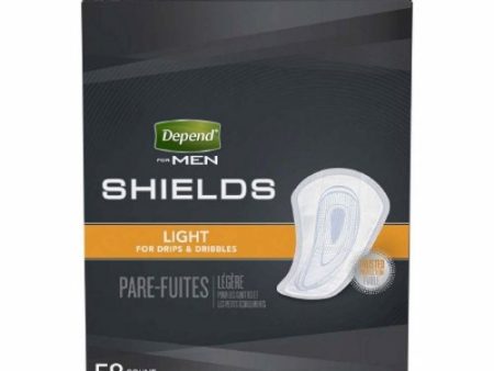 Bladder Control Pad Depend  Guards for Men Light Absorbency Absorb-Loc  Core One Size Fits Most Adul Case of 174 By Kimberly Clark Online Hot Sale