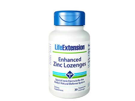 Enhanced Zinc Lozenges 30 Lozenges By Life Extension Supply