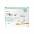 Unisex Adult Absorbent Underwear Case of 72 By McKesson Discount