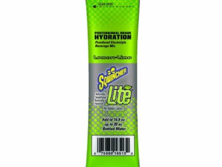 Electrolyte Replenishment Drink Mix Sqwincher Lite  Lemon-Lime Flavor 1 oz. Lemon Lime Flavor 8 Bags By Kent Precision Foods Sale