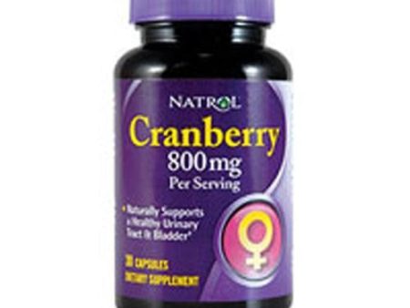 Cranberry Extract 30 Caps By Natrol Online now