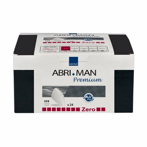 Bladder Control Pad Abri-Man Zero 7 Inch Length Light Absorbency Fluff   Polymer Core M0 Adult Male  24 Bags By Abena Online now