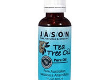 Tea Tree Oil Pure Natural Skin Oil, 1 FL Oz By Jason Natural Products Discount