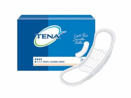 Bladder Control Pad TENA  Heavy 13 Inch Length Heavy Absorbency Dry-Fast Core One Size Fits Most Adu Case of 180 By Essity For Cheap