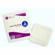 Adhesive Dressing Dynarex 4 X 4 Inch NonWoven   Cotton Square White Sterile 25 Count By Dynarex Fashion